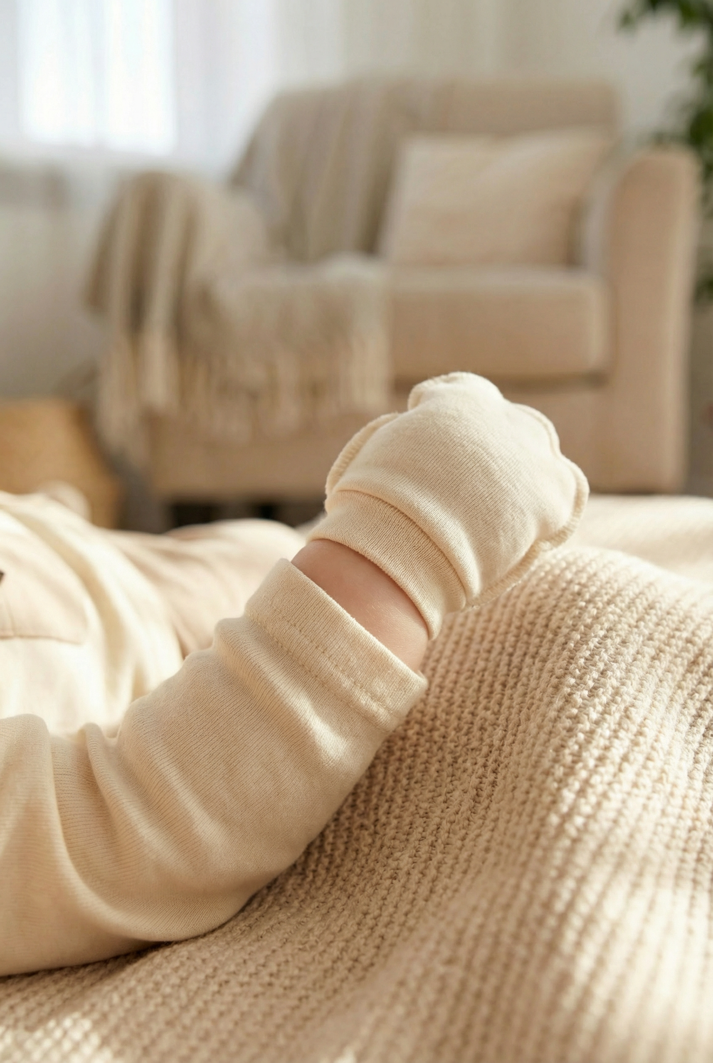 Cozy Caramel Bow Set