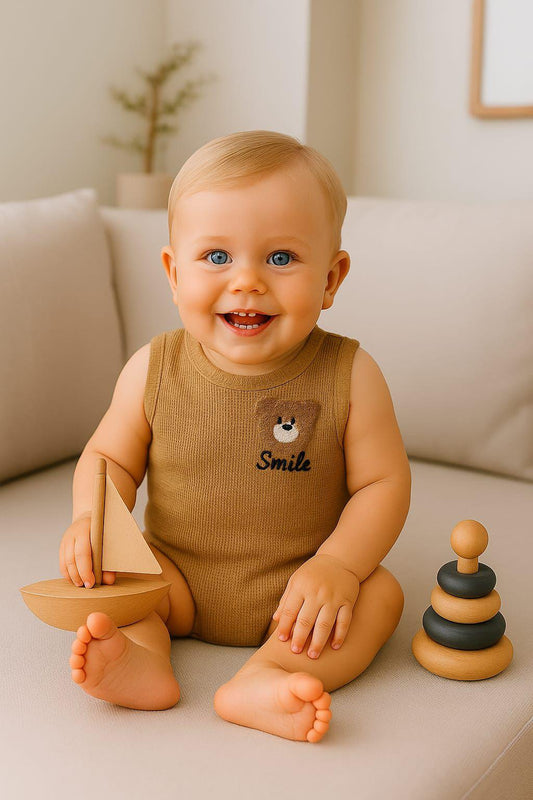 Luna Nest - Smile Bear Coca Brown