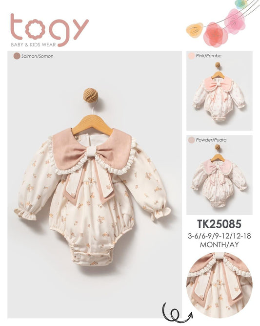 Luna Nest - Victoria Tartan Pinaford Romper